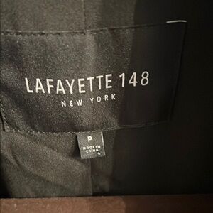 Lafayette 148 New York Elegant Black Jacket
